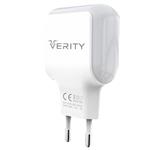 شارژر دیواری اندروید وریتی مدل VERITY AP2111 همراه با کابل microUSB