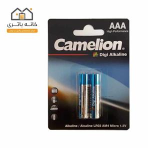 باتری نیم قلمی دی جی آلکالاین کملیون LR03-BP2DG