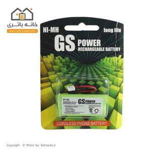 باتری تلفن بی سیم پاناسونیک P115 جی اس پاور(GS Power)
