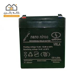 باتری سیلد اسید 12 ولت 4.5 آمپر ساعت صبا باتری Saba Battery 12V 4.5Ah