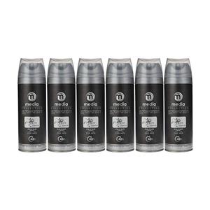 اسپری خوشبوکننده بدن مردانه مدیا مدل creed حجم ۲۰۰ میلی لیتر مجموعه ۶ عددی