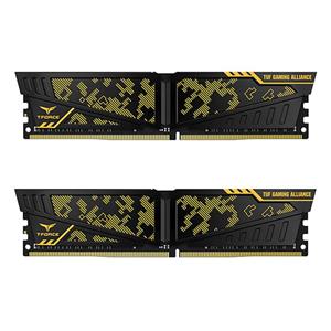 رم کامپیوتر تیم گروپ مدل T-FORCE VULCAN TUF Gaming Alliance دو کاناله 32 گیگابایت فرکانس 3200 مگاهرتز