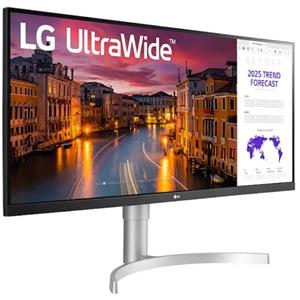 مانیتور طراحی و دیزاین ال جی Monitor Design LG 34WN650-W سایز 34 اینچ Monitor: LG Ultra Wide Full HD 34WN650 IPS Curved