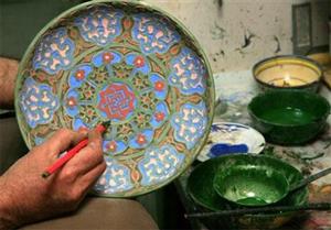 تحقیق درباره رنگ آمیزی و لعاب سفال