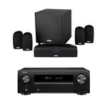 POLKAUDIO - TL1600 + DENON - AVR-X250 پکیج سینما خانگی