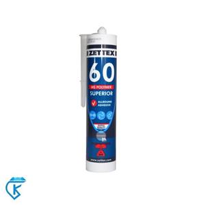 چسب ام اس پلیمر Ms60 شفاف