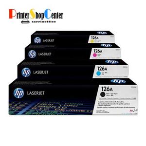 کارتریج تونر چهار رنگ اچ پی ۱۲۶A (طرح) HP 126A 4 Color Laserjet cartridge Pack