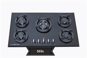 اجاق گاز 5 شعله شیشه ای دامون مدل 503c