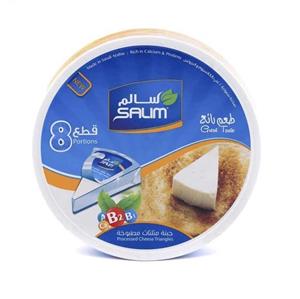 پنیر مثلثی سالم SALIM هشت تکه وزن ۱۲۰ گرم 