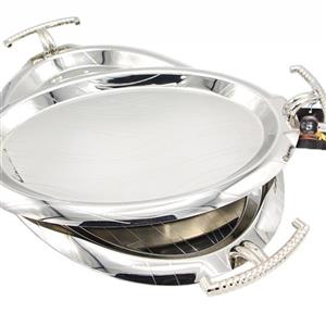 سینی استیل یونی هوم  بیضی دوسایز 009