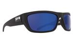 عینک آفتابی DEGA SOFT MATTE BLACK - HAPPY BRONZE POLAR W/ DARK BLUE SPECTRA