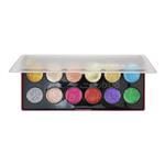 پالت سایه گلیتر ۱۲ رنگ کد A آرت اسکین (Artskin Glitter Eyeshadow Palette Code A)