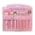 پک براش ۱۲ تایی هلو کیتی مدل سوییت گرل (Hello Kitty Perfect Foundation Make Up Brush-Sweet Girl)