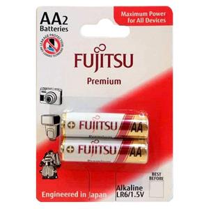 باتری قلمی فوجیتسو 2 عددی پیریمیم ( fujitsu aa Premium ) – جعبه ی 10 جفتی 