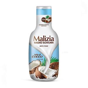 شامپو بدن کرمی مالزیا latte di cocco حجم ۱۰۰۰میل Malizia 