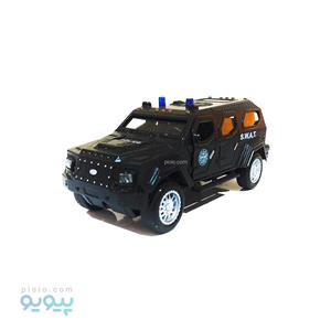 ماکت ماشین پلیس مدل هامر مشکی