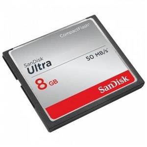 کارت حافظه CompactFlash سن دیسک مدل Ultra  سرعت 333X 50MBps ظرفیت 8 گیگابایت Sandisk Ultra CompactFlash 333X 50MBps CF - 8GB