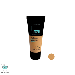 کرم پودر میبلین مدل Fit Me شماره ۱۱۹