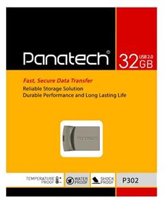 فلش مموری پاناتک مدل P302 ظرفیت 32 گیگابایت Panatech USB2.0 Flash Memory 32GB 