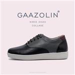 کتانی گازولین کلاژ مشکی طوسی - GAAZOLIN Collage Black