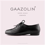 کفش هشترک گازولین آرامون مشکی - GAAZOLIN Aramon brogue BLK