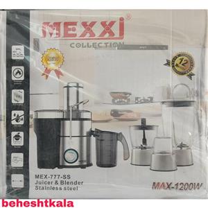 آبمیوه گیری 4 کاره مکسی  مدل  MEX-777-SS
