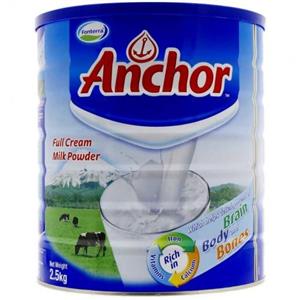 شیر خشک انکور قوطی 2.5 کیلوگرم Milk Anchor