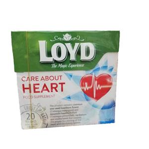 دمنوش لوید مراقب قلب 20 عددی Loyd Heart