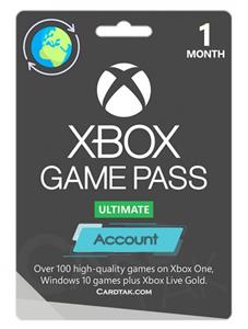 گیم پس آلتیمیت ایکس باکس 1 ماهه XBOX GAME PASS Ultimate 1 Month Xbox Game Pass Ultimate 1 Month