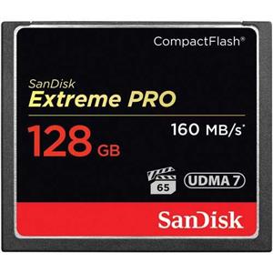کارت حافظه CompactFlash سن دیسک مدل Extreme Pro سرعت 1067X 160MBps ظرفیت 128 گیگابایت SanDisk Extreme Pro CompactFlash 1067X 160MBps - 128GB
