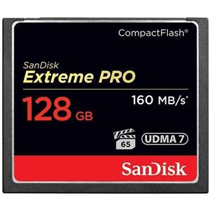 کارت حافظه CompactFlash سن دیسک مدل Extreme Pro سرعت 1067X 160MBps ظرفیت 128 گیگابایت SanDisk Extreme Pro CompactFlash 1067X 160MBps - 128GB