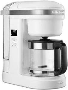 قهوه ساز کیچن اید امریکا KitchenAid 5KCM1208EWH Kaffeeautomat mit Timer weiß 