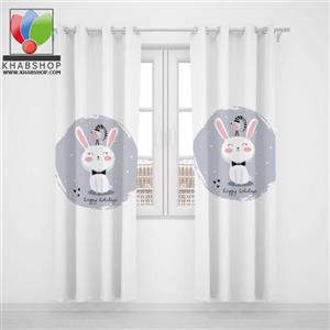 پرده پانچی لارا مدل خرگوشک شاد