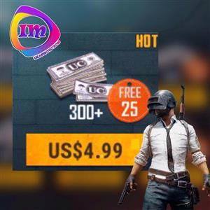 خرید ۳۲۵ یوسی بازی پابجی موبایل