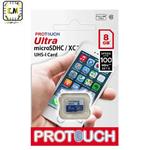 کارت حافظه پروتاچ مدل Ultra microSDHC کلاس 10 استاندارد UHS-1 U1 سرعت 100MBps ظرفیت 8 گیگابایت