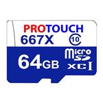 کارت حافظه پروتاچ مدل Ultra microSDXC کلاس 10 استاندارد UHS-1 U1 سرعت 100MBps ظرفیت 64 گیگابایت