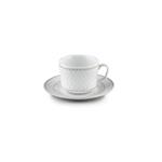 سرویس چینی چای خوری 12 پارچه میلانو سفید سری رادیانس