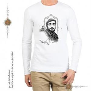 تی شرت طرح شهید مدافع حرم محسن حججی - 30220499 