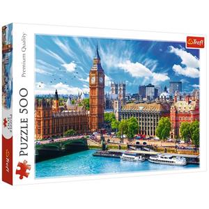 پازل 500 تکه ترفل مدل Sunny London trefl puzzle 500pcs 