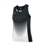 تاپ ورزشی جوما مدل ELITE BLACK-WHITE SLEEVELESS