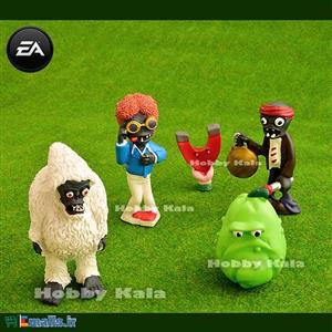 اکشن‌فیگور گیاهان دربرابر زامبی‌ها 5 | 5 PLANTS vs ZOMBIES Figures 