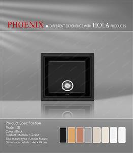 سینک گرانیتی Phoenix مدل ۵۰