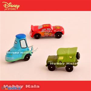 اکشن‌فیگور ماشین‌ها مک کویین،‌ سارِج و پیت | MCQUEEN, SARGE & PIT CARS ACTION FIGURES