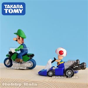 موتور و ماشین عقب‌کش مسابقه‌ای لوییجی و تود | LUIGI & TOAD Motorcycle & Kart Racing 