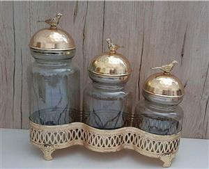 کندی باکس ۳ عددی طرح رولت طلایی شامپاینی کد ۸۰۶۰