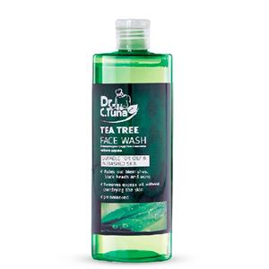 ژل شستشوی صورت فارماسی دکتر تونا عصاره درخت چای مناسب پوست چرب اکنه 225میل Dr Ctuna SOS Tea Tree Face Gel For Oily Skins Farmasi 225ML 