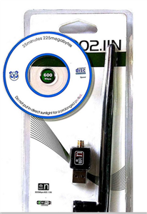 کارت شبکه usb بی سیم مدل 802.11N آنتن بلند