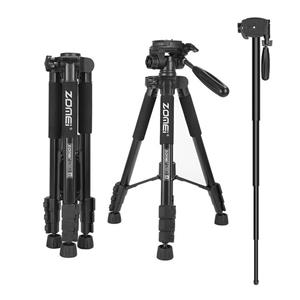 سه پایه زومی ZOMEI Q222 Tripod BLACK 