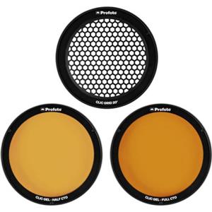 فیلتر رنگی نور و زنبوری پروفوتو Profoto Clic Grid & Gel Kit برای Profoto C1 Plus ، A1X & A1
