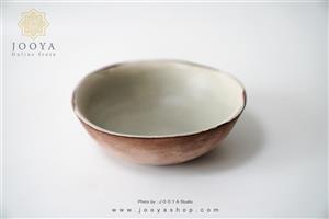 کاسه بزرگ سرامیکی طوسی